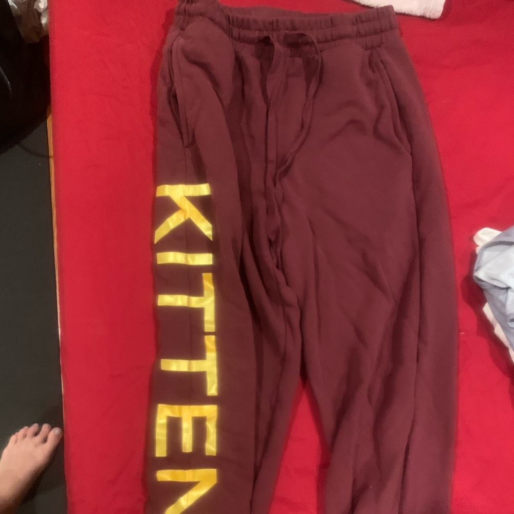 Kittenish sweats
